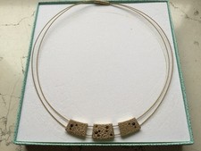 Pierre Lang  Halsreif  Kette Anhänger goldfarben