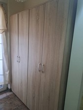 2 Stück Schuhschränke Eiche Schuhregale  Flurschranke Flurkommode Kipper Holz