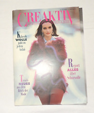 Zeitschrift Creaktiv Ausgabe 2 Journal f. Handstrick & Mode Lana Grossa Strickan