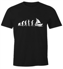 Herren T-Shirt Segel-Boot