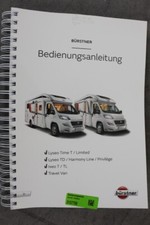 Betriebsanleitung Bürstner Wohnmobil "2019" Lyseo / Ixeo / Travel Van / Harmony