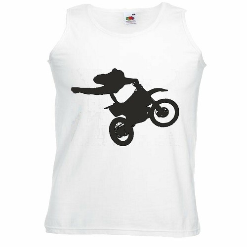Tank top motocross - tank, silhouette