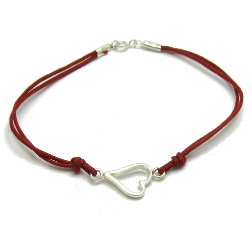 925 silver bracelet heart - 925,