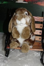 Teddy Hermann Widderkaninchen Kuscheltier Stofftier Hase Plüsch wie neu