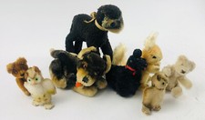 Steiff Konvolut 8x Tiere Eule Hund Bär Eichhörnchen
