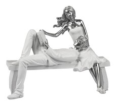 Dekofigur, Skulptur Paar auf