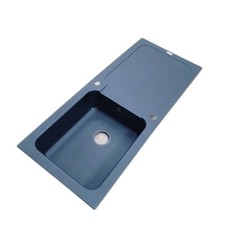 Carea Spüle Küche Einbauspüle Botia CAREAlith Schwarz langlebig pflegeleicht