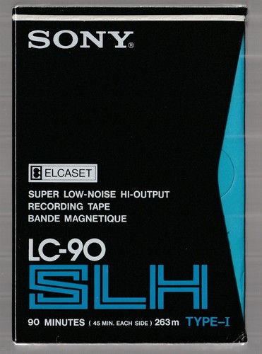 Sony elcaset recording tape - elcaset,