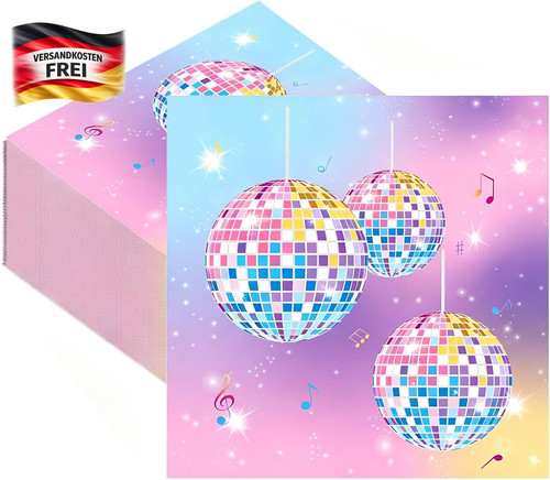 Disco servietten stück - servietten,