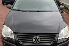 VW Polo 9N3 1.2 Farbe Schwarz L041 Motorhaube ohne Anbauteile 52983