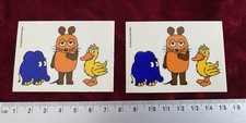2 Aufkleber Sendung mit der Maus WDR  Sticker 80er / 90er Jahre, guter Zustand