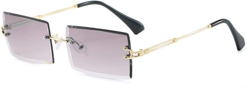 Vintage randlose sonnenbrille - vintage,