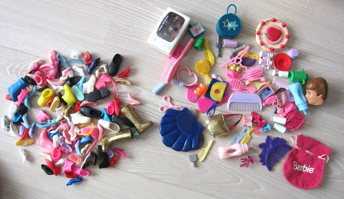 Großes barbie zubehör set - barbie,