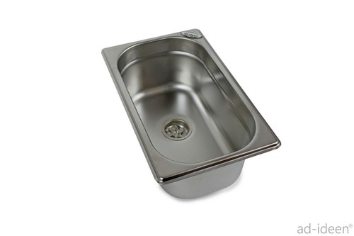 Edelstahl spülbecken camping - spülbecken,