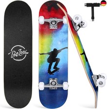 BELEEV Skateboard 31x8 Zoll