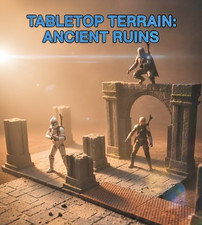 Ruins Walls Diorama Extended