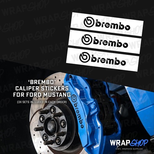 Bremssattelaufkleber brembo - bremssattelaufkleber, "brembo"