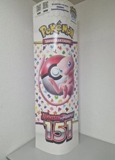Pokemon TCG 151 Mew Werbe Aufsteller Display Promo Säule NEU✅ TOP✅