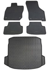 Gummi Fußmatten Kofferraumwanne für Audi A3 8Y 2020- Laderaumwanne Gummimatte