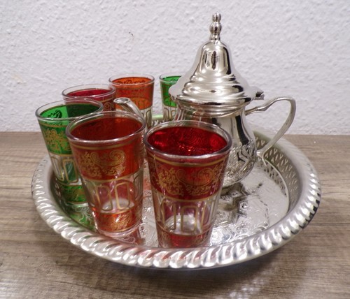 Orientalischer teeservice - orientalischer,