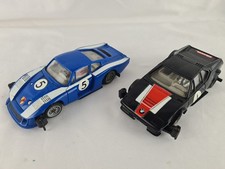 Vintage! 2 x Carrera Servo Fahrzeuge -BMW -Porsche -für Bastler