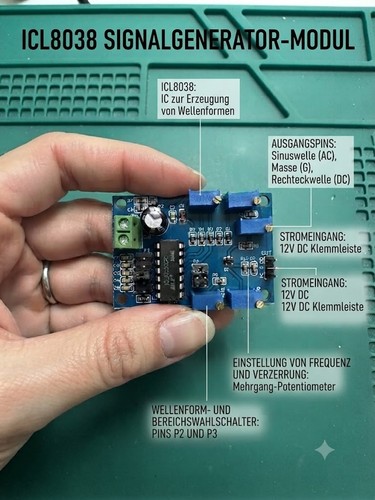Icl8038 signalgenerator modul - icl8038, signalgenerator-modul