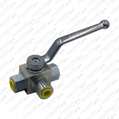 Wege hydraulik kugelhahn - 3/2-wege,