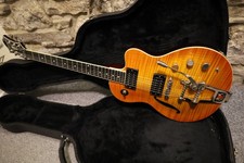 Hagstrom D2F tremar Special Amber Burst Semi Hollow E Gitarre