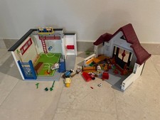 Playmobil Konvolut Schule inkl. Sporthalle mit vielen Einzelzeilen