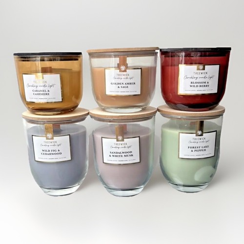 Große duftkerze glas - im,