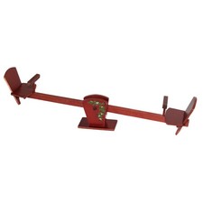 Vintage Holzwippe Wippe für Puppenhaus Puppenstube Miniatur Spielplatz 1970er