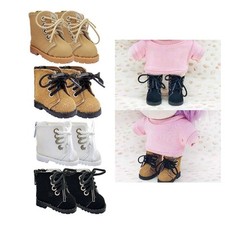1 Paar 1/6 Puppenschuhe, Kinderspielzeug, handgefertigte Stiefel für 20 cm