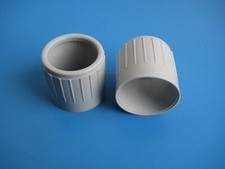 10x Endtülle Kunststoff Kunststoffrohr Kuparohr Staparohr Grau - Pg29 Innen 36mm