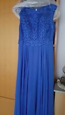 Atemberaubendes Abendkleid, Ballkleid. Farbe: blau (Hauptfoto)