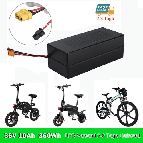 36v 10ah bike akku batterie - e,