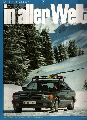 Prospekt zeitschrift mercedes - zeitschrift,