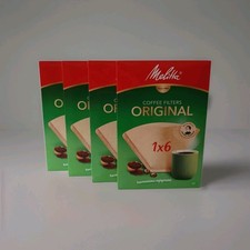 4 x Melitta Filtertüten 1x6 -