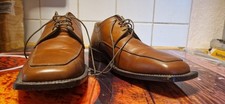 Italienische Herren Business Schuhe Braun Größe 43.5 Wie Neu Siehe Bilder. 
