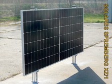 Photovoltaik Zaun hochfest XZ/1 / für 1x Modul horizontal Solarzaun PV Beton