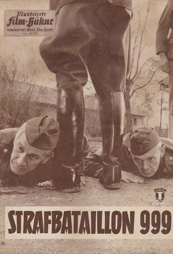 Filmheft strafbataillon 999 - filmheft,