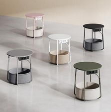 VASAGLE Beistelltisch rund mit