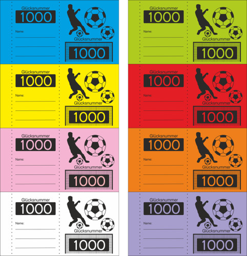 1000 doppelnummern fußball - 1000, "fußball"