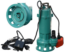 Schmutzwasserpumpe Fäkalienpumpe Schneidmesser Tauchpumpe 11400l/h 370W Cutter