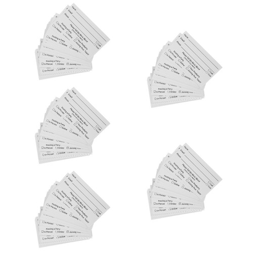 500 pcs stimmzettel - pcs, verlosung