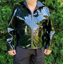 Lack Jacke Kapuzenjacke in