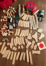 Brio/Heros Holzeisenbahn Schienen Züge Waggons etc. - gebraucht