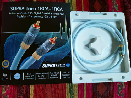 Supra cables trico high - cables, high-end