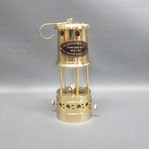 Messing bergmann grubenlampe - messing,