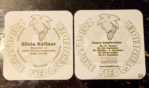 älterer bierdeckel von - bierdeckel,