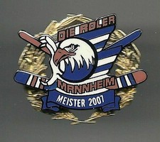 Eishockey Pin DEUTSCHER MEISTER 2007 Adler Mannheim   196   DEL